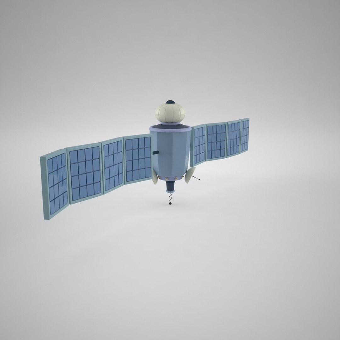 3d model of stylized cartoon satellite https://p.turbosquid.com/ts-thumb/j8/X1w0iw/9Fp42K7R/satellite_01_0003/jpg/1476635890/1920x1080/fit_q87/2b4f00696328bf79cda450fdde3c7c5388113417/satellite_01_0003.jpg