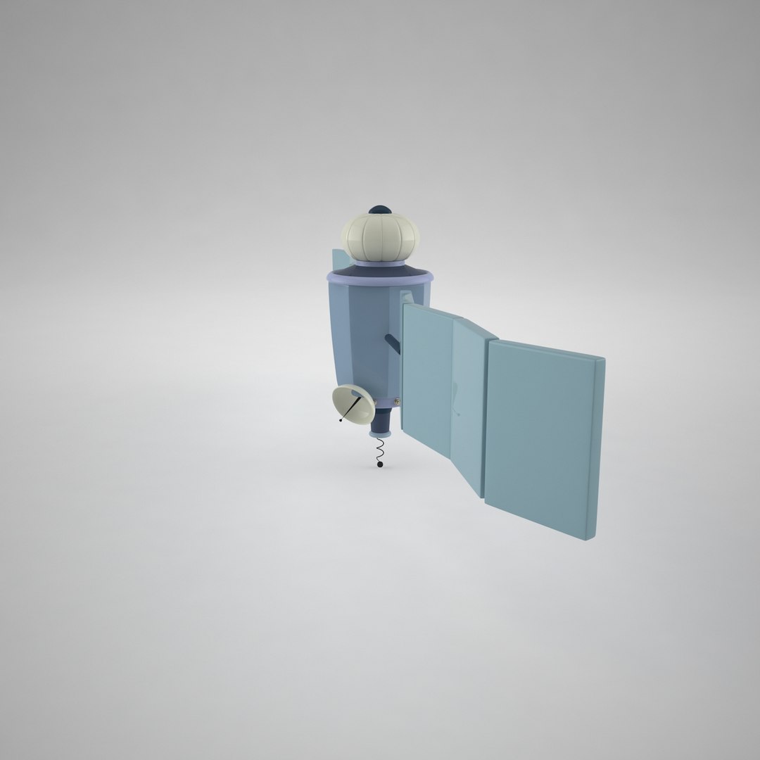 3d model of stylized cartoon satellite https://p.turbosquid.com/ts-thumb/j8/X1w0iw/QIS5n4Bk/satellite_01_0012/jpg/1476635890/1920x1080/fit_q87/08c61e15ebb3fe089e067584ad11b12bbd5446ed/satellite_01_0012.jpg