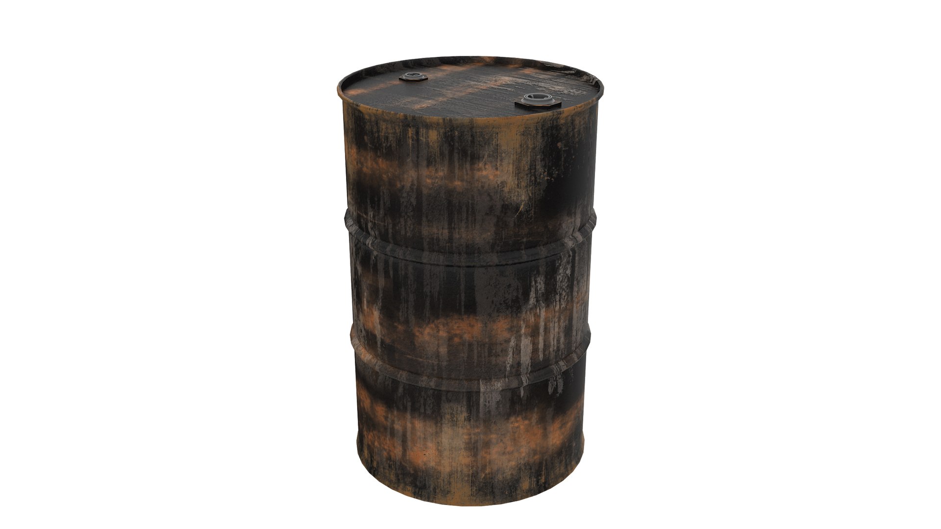 Barrel metal rust 3D model - TurboSquid 1617766
