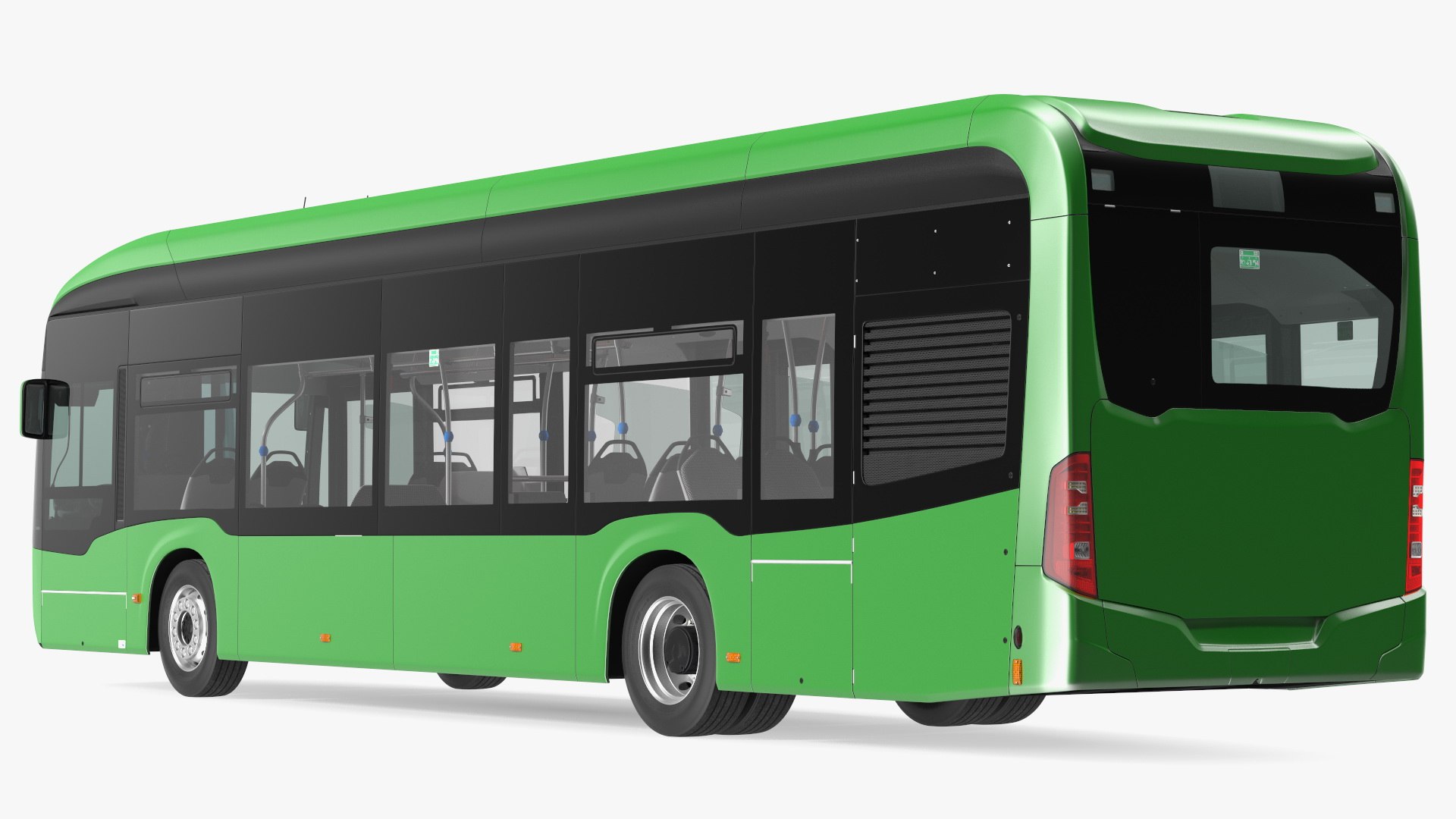 City Bus Three Doors 3D - TurboSquid 1953097