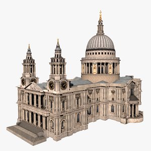St Pauls Cathedral 3D model