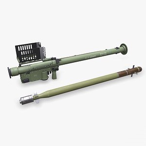 FIM-92 Stinger Low-poly PBR 3D model