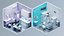 low poly интерьер 14 хоспита