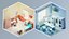 low poly интерьер 14 хоспита