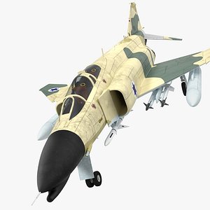 F-4E Kurnass Israeli Air Force 3D Model