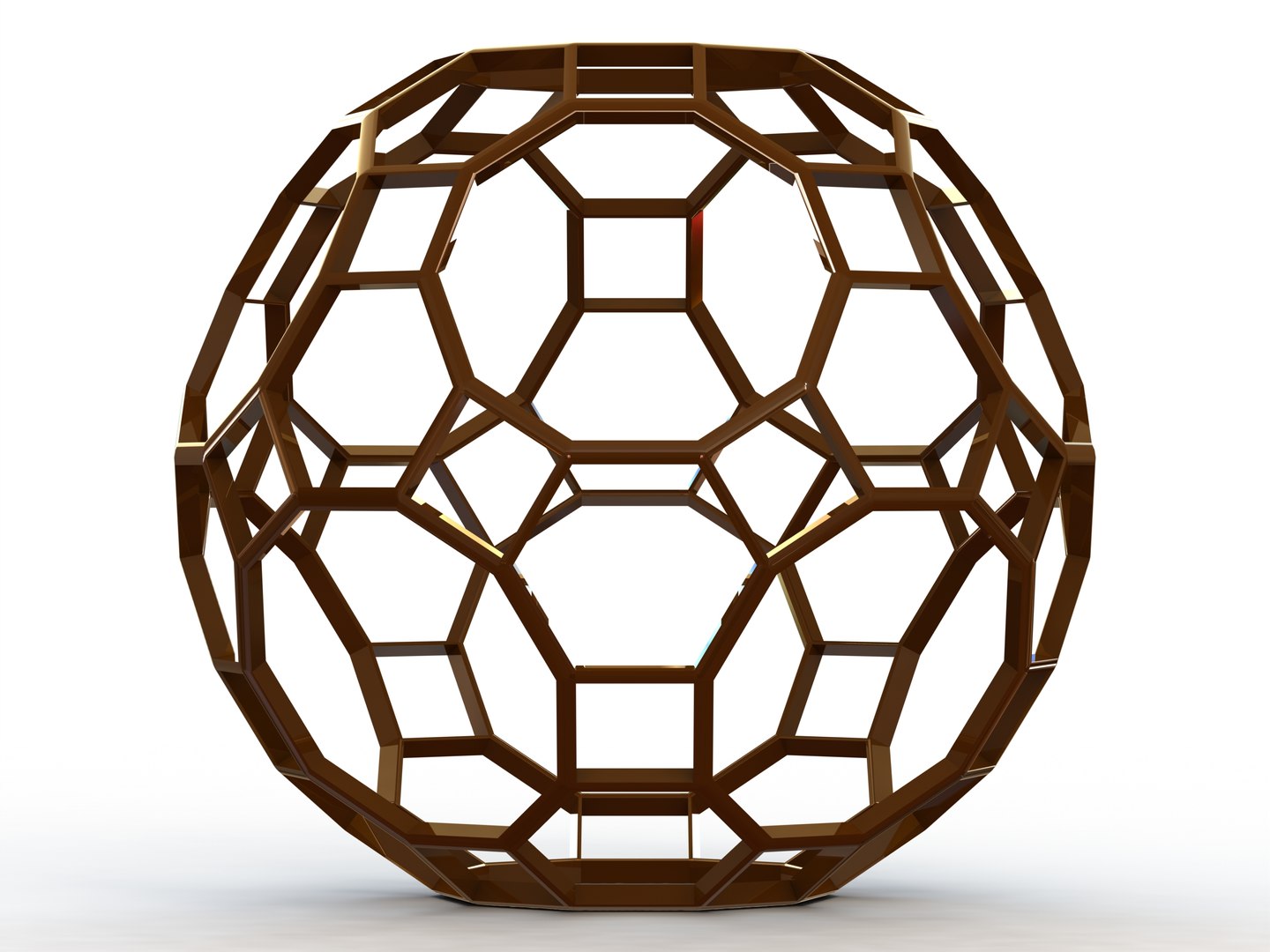 Wireframe Shape Great Rhombicosidodecahedron 3D model - TurboSquid 2162724