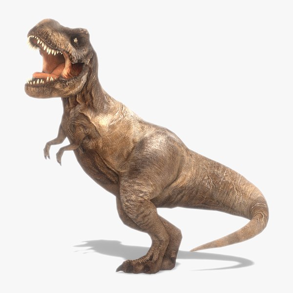 Desenho animado Tiranossauro T-Rex 1 Modelo 3D - TurboSquid 2100262