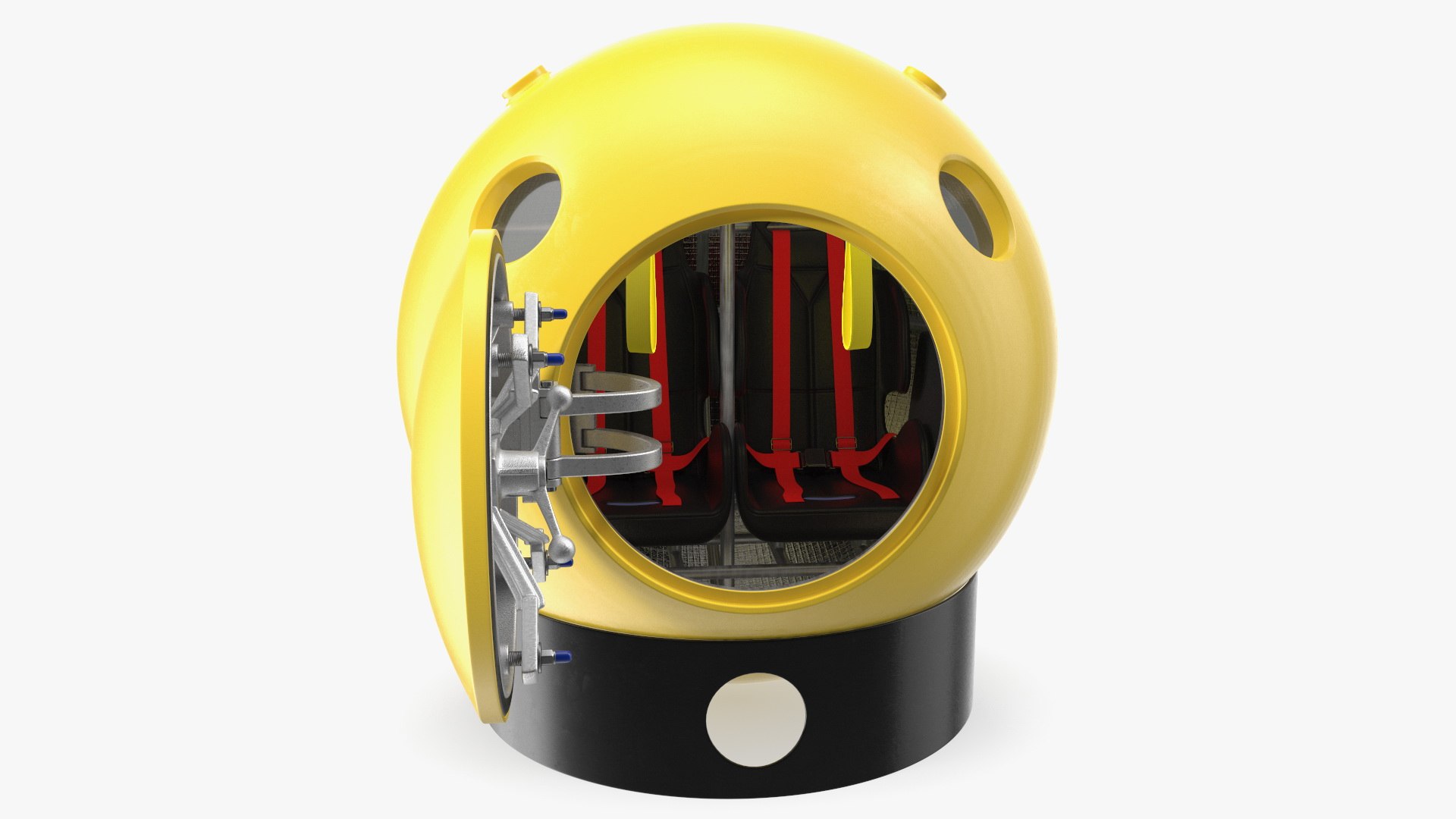 Tsunami Escape Pod Generic 3D model preview