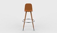 Swivel Bar Stool 3D model