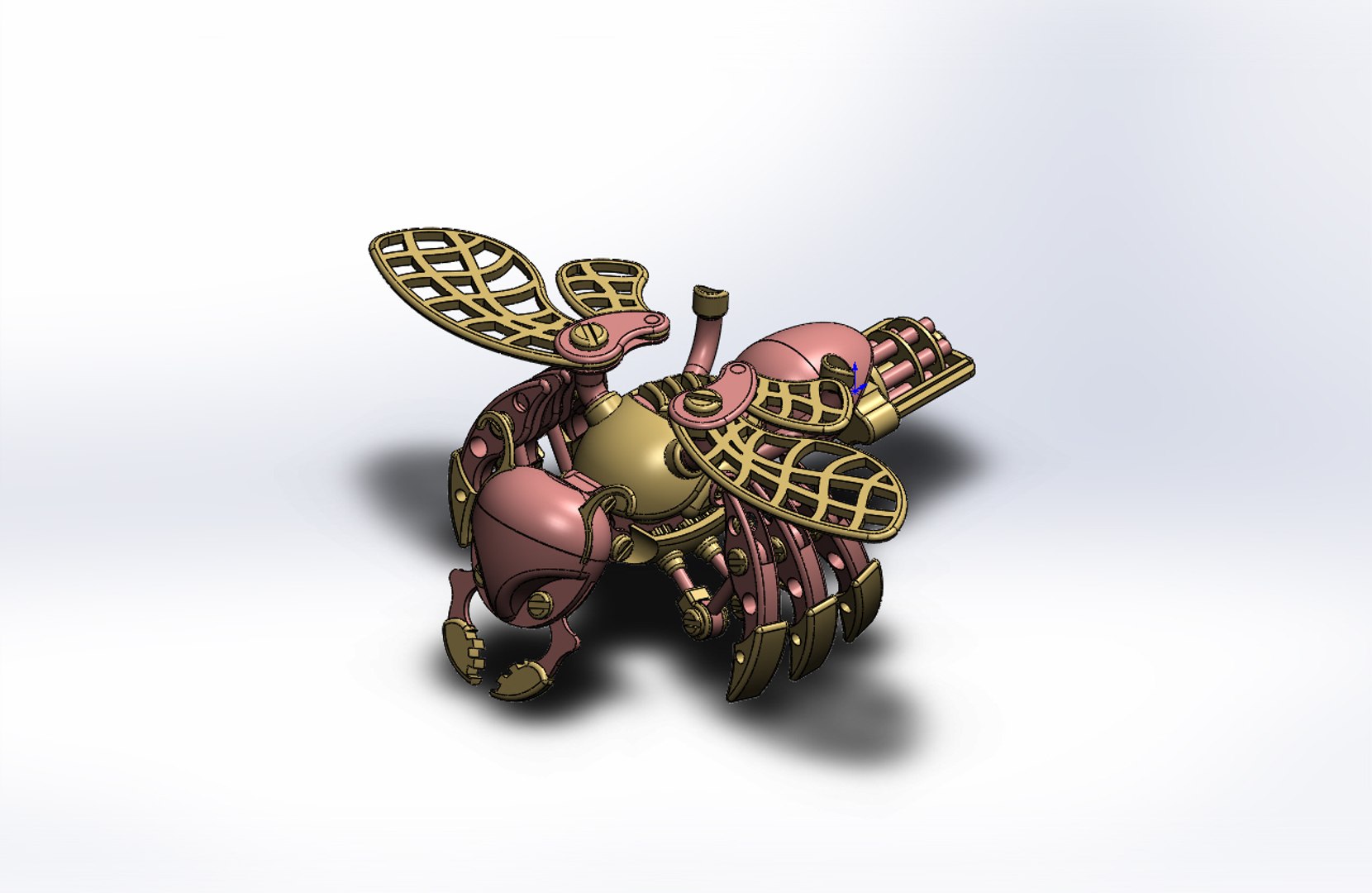 3D model collectible toy mechanical bee - TurboSquid 1588512