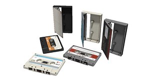 cassette tape 3D