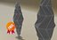 Fabric floor lamp
