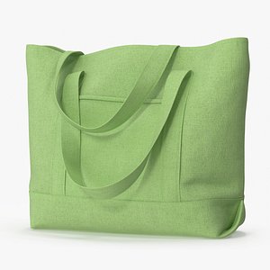 3D model Shopper Bag Green
