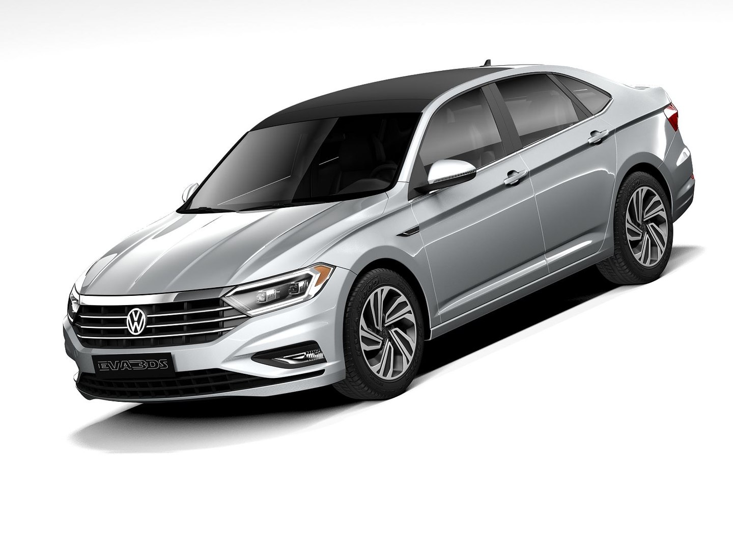 Volkswagen Jetta 2020 3D Model - TurboSquid 1390689