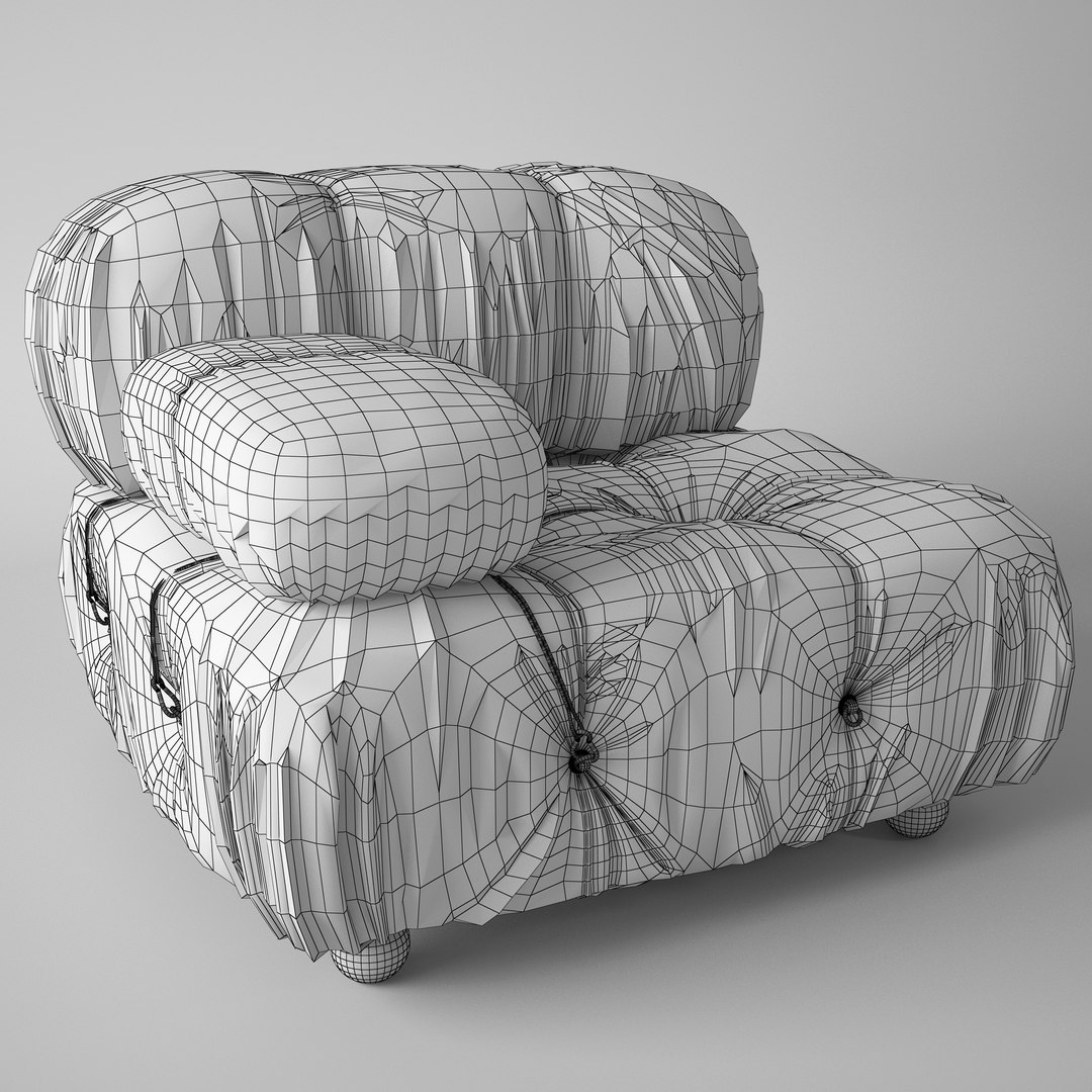 Modular Sofa Camaleonda 3D Model - TurboSquid 1271899