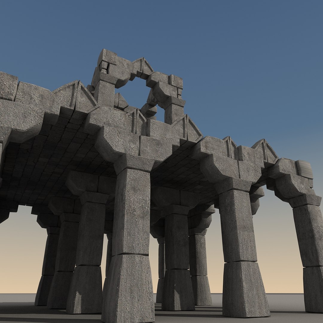 ancient fantasy building max