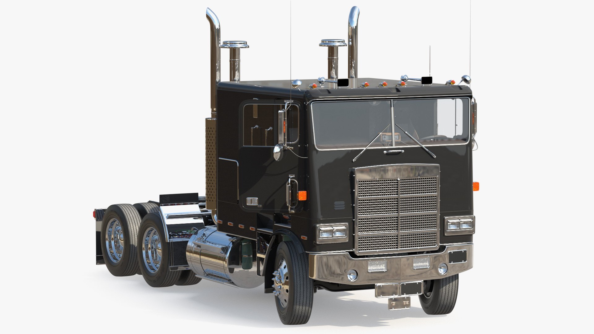 Trucks Rigged Collection 5 3D model preview