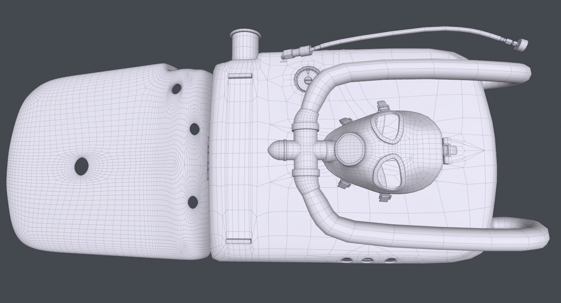 3D oxygen-based insulating mask kip-8 - TurboSquid 1304272