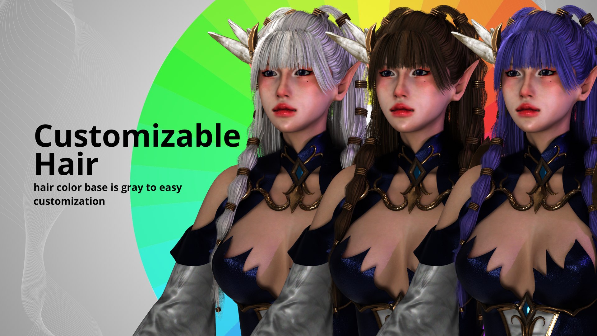 Mage Woman - GameReady 3D Model - TurboSquid 2263143
