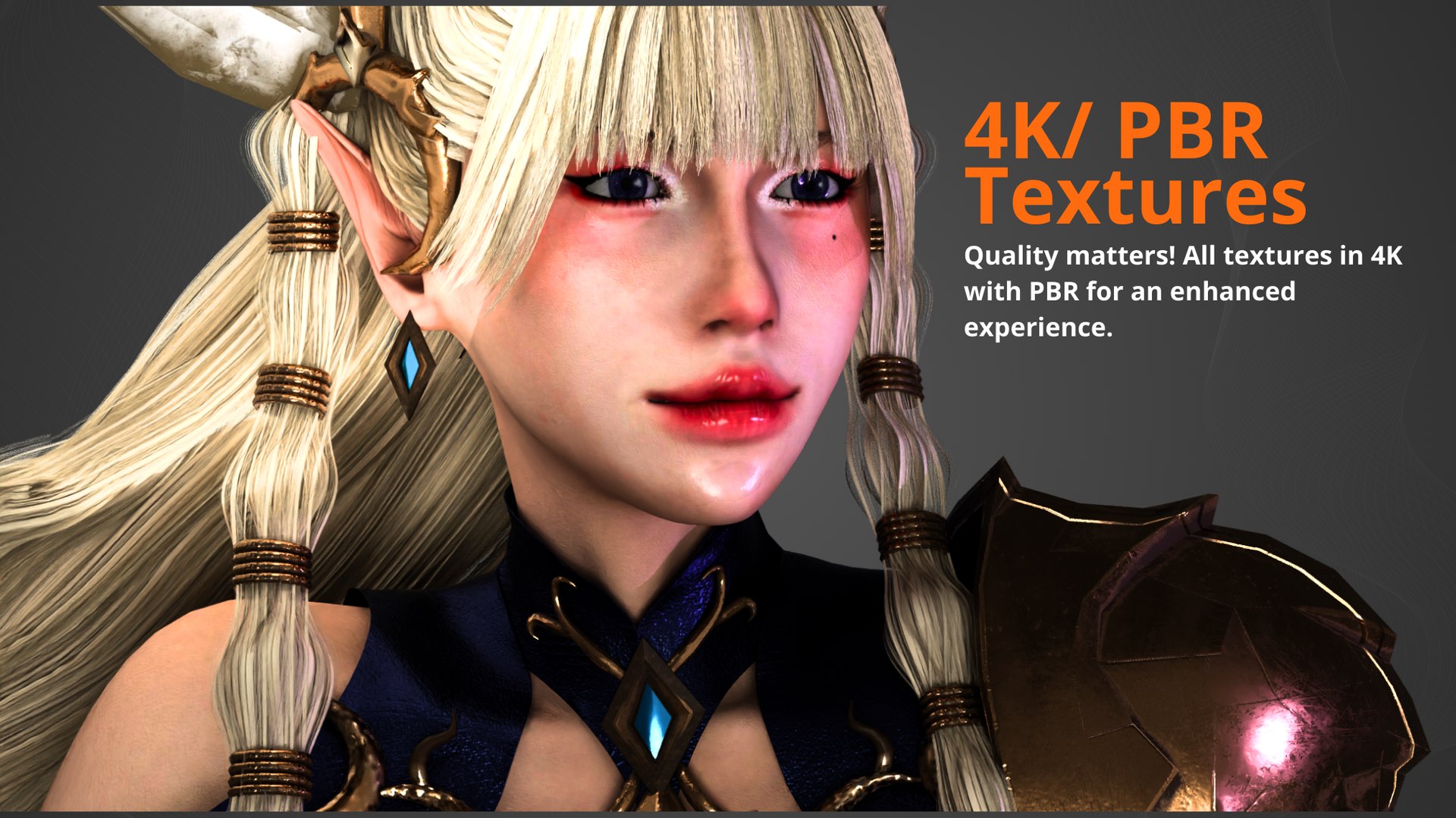 Mage Woman - GameReady 3D Model - TurboSquid 2263143