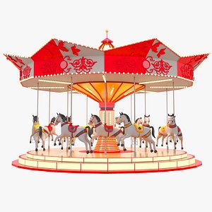 3D model Horse Carousel