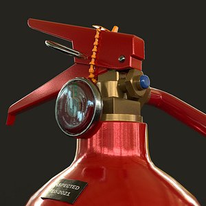 Fire Extinguisher 3D model