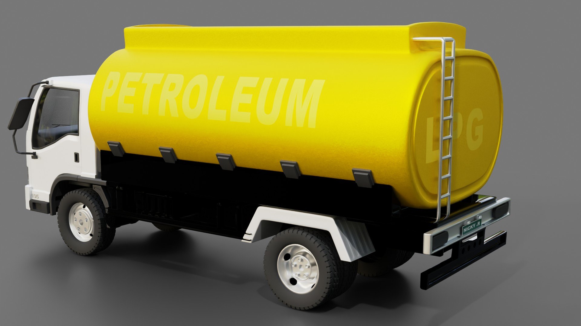 Hino 195 Tanker Truck 2020 3D model https://p.turbosquid.com/ts-thumb/j9/NmRlJ5/ak/hino195tankertruck2020render0006/jpg/1783038161/1920x1080/fit_q87/5c10dc2fd2f237b083ec7d5c8c5dc2631e1db370/hino195tankertruck2020render0006.jpg