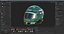 F1 Lance Stroll Helmet 2024