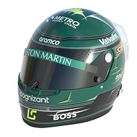 F1 Lance Stroll Helmet 2024