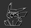 Pokemon Cookie cutters 3D print model