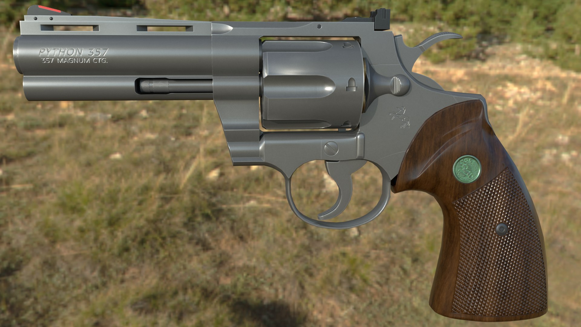 Modular Colt Python 3D - TurboSquid 1440016