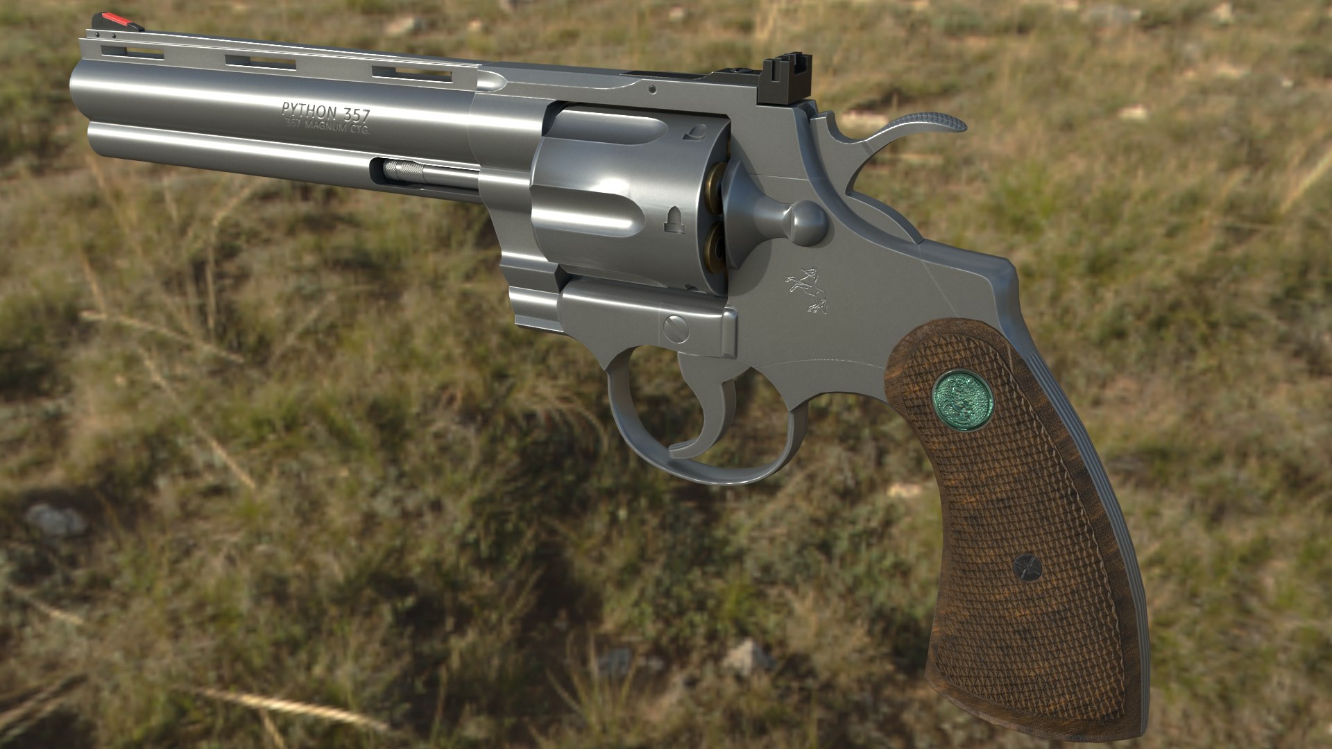 Modular Colt Python 3D - TurboSquid 1440016