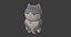 可爱的猫咪毛绒玩具