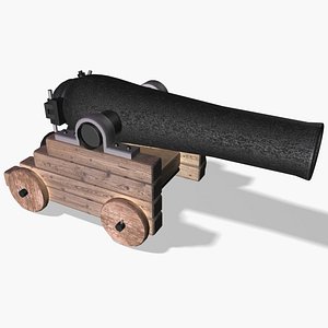 3d cannon cannonball