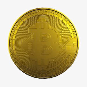 Bitcoin 3D model