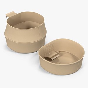 Drinking Cup Fold-A-Cup - Coyote, Large