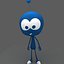 Character Alien Boy