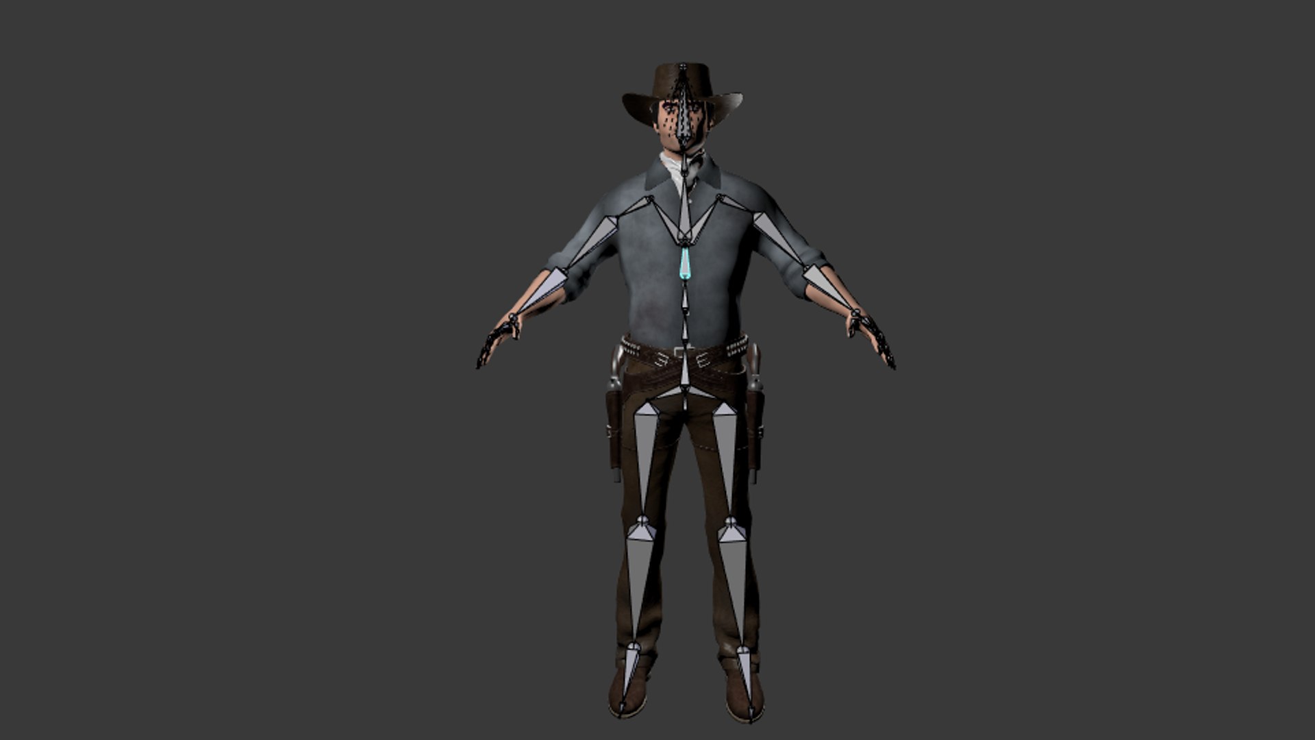 3D Gunslinger model https://p.turbosquid.com/ts-thumb/j9/kxKvql/SS/rig/png/1658621054/1920x1080/fit_q87/fe83517fab01f0bb7a0792512f7c407d34e6523d/rig.jpg