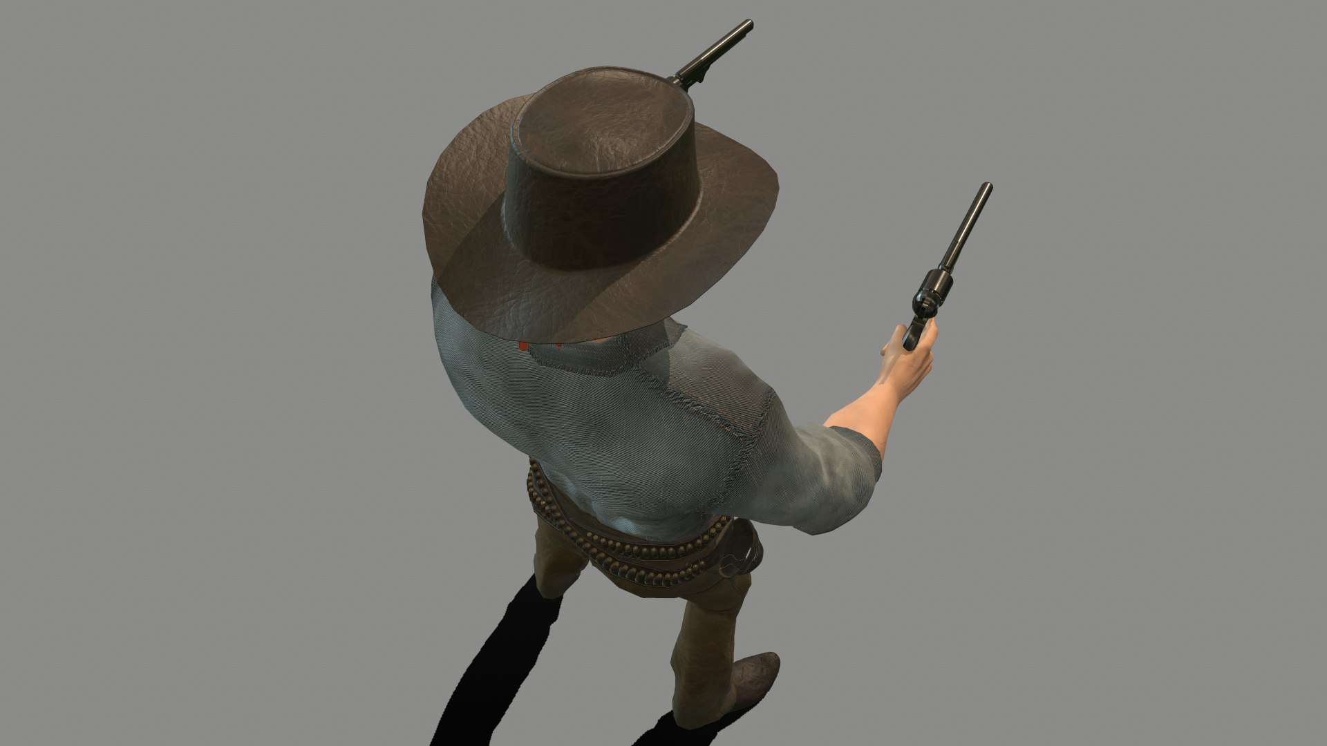 3D Gunslinger model https://p.turbosquid.com/ts-thumb/j9/kxKvql/TX/screenshot321/png/1658621041/1920x1080/fit_q87/eaa3e73b138bb9667e18fdcf2c7937dd2c9f116d/screenshot321.jpg