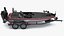 Bass Boat and Trailer 3D
