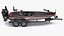 Bass Boat and Trailer 3D