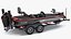 Bass Boat and Trailer 3D