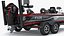 Bass Boat and Trailer 3D