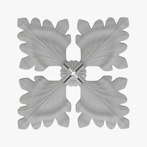 Gothic Ornament 063 3D model