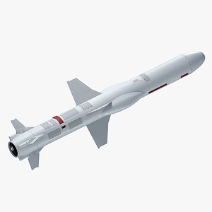 Ukrainian Naval Missile Neptune-D RK360L 3D model