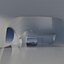 Научно-фантастическая футуристическая выставка Экстерьер и Интерьер 3D МОДЕЛЬ