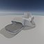 Научно-фантастическая футуристическая выставка Экстерьер и Интерьер 3D МОДЕЛЬ