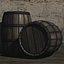 prop barrel wine