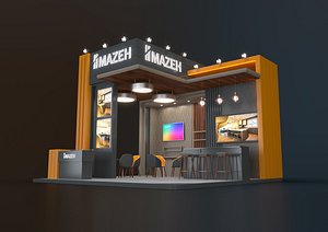 EXHIBITION STAND C2 36 Sqm 3D