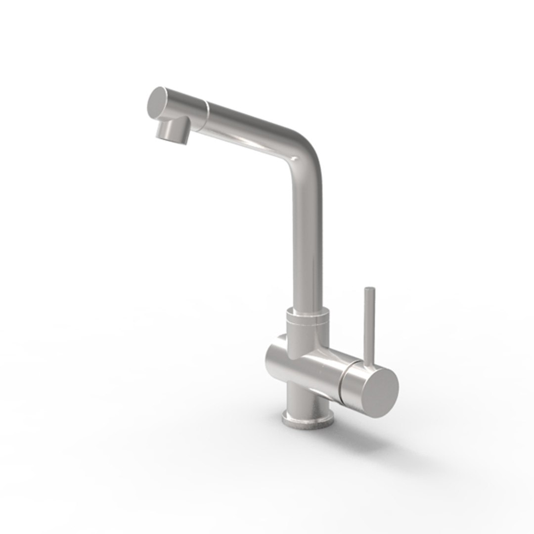 3d kitchen faucet model